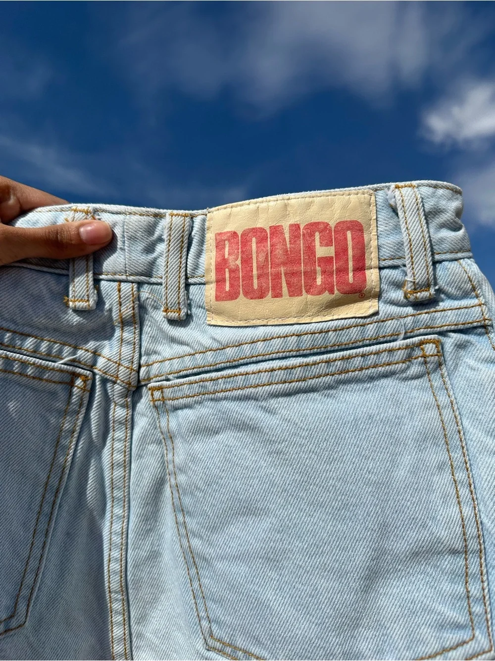 Vintage Lightwash Bongo Shorts
